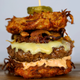 Illustration for article titled I must have this delicious burger with latke buns